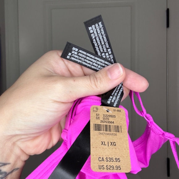 Victoria's Secret Pink Hot Pink Activewear Set XL/L, NWT (#165) - Picture 5 of 12